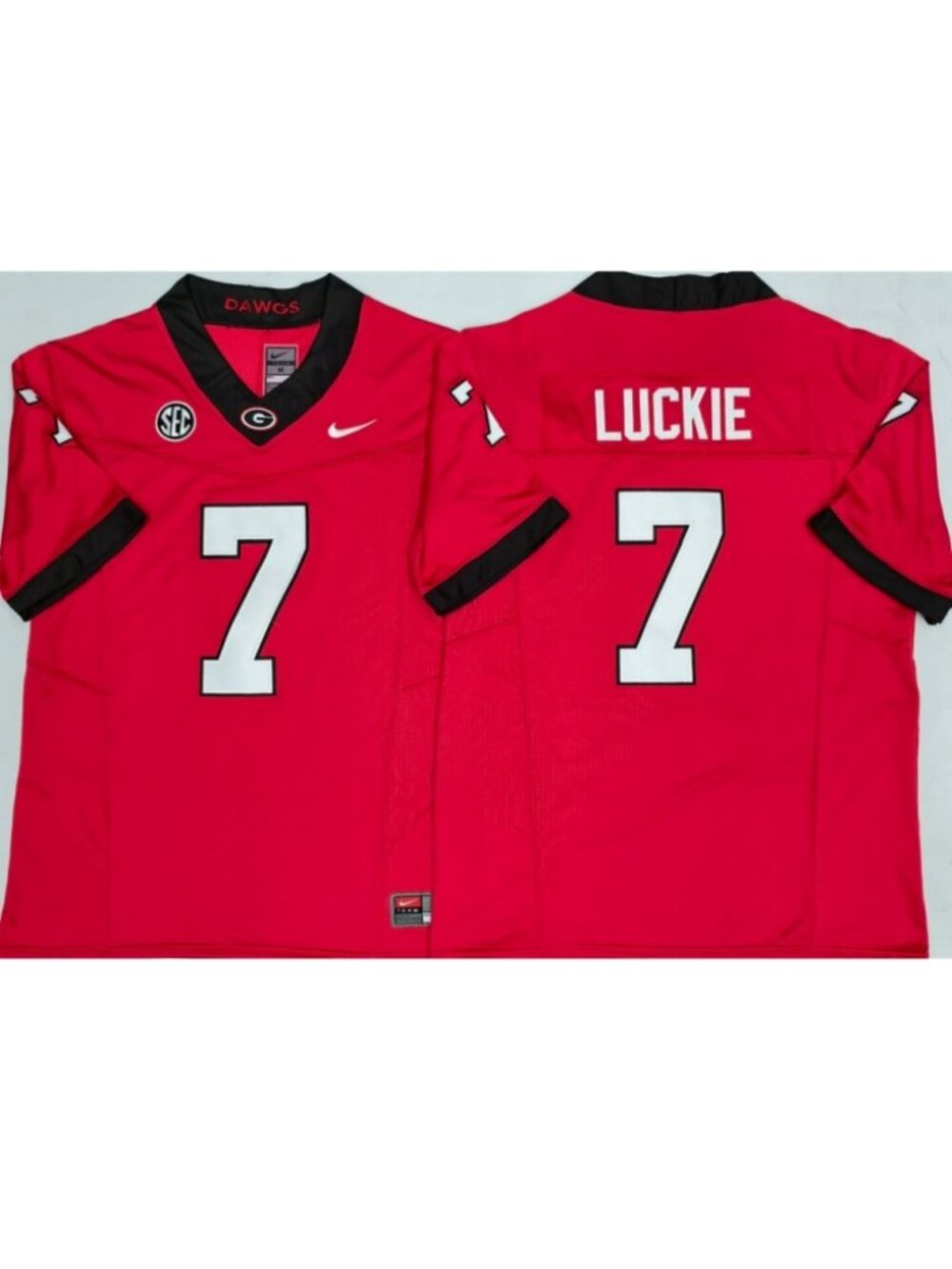 Lawson Luckie Kids Red Jersey Stitched Vapor